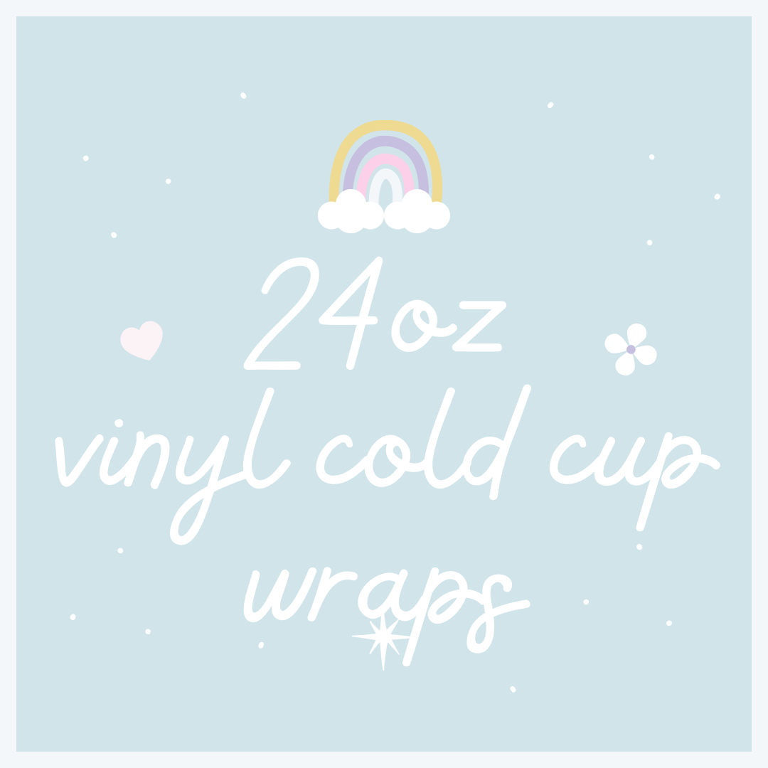 Cute Killer Starbucks Cold Cup Wrap 24oz – Cutz Vinyl and Craft Supplies