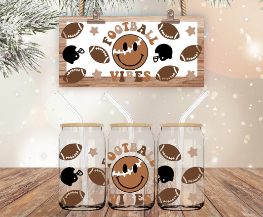 Football vinyl libbey wrap