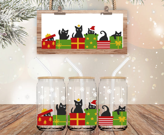 Cats and gifts vinyl libbey wrap