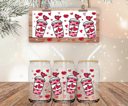 Valentine coffee libbey wrap