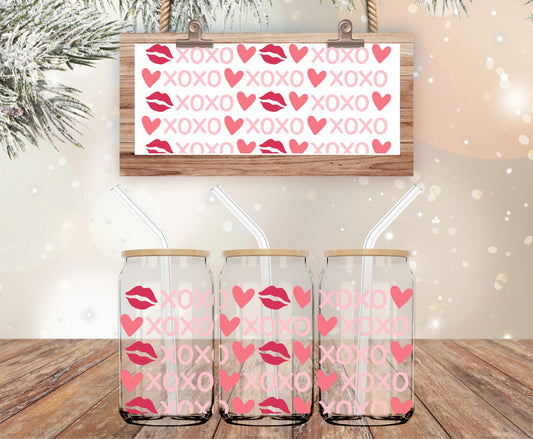 Kisses Valentine libbey wrap