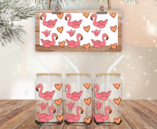 Flamingo libbey wrap