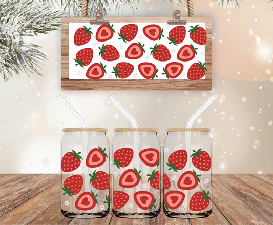 Strawberry libbey wrap