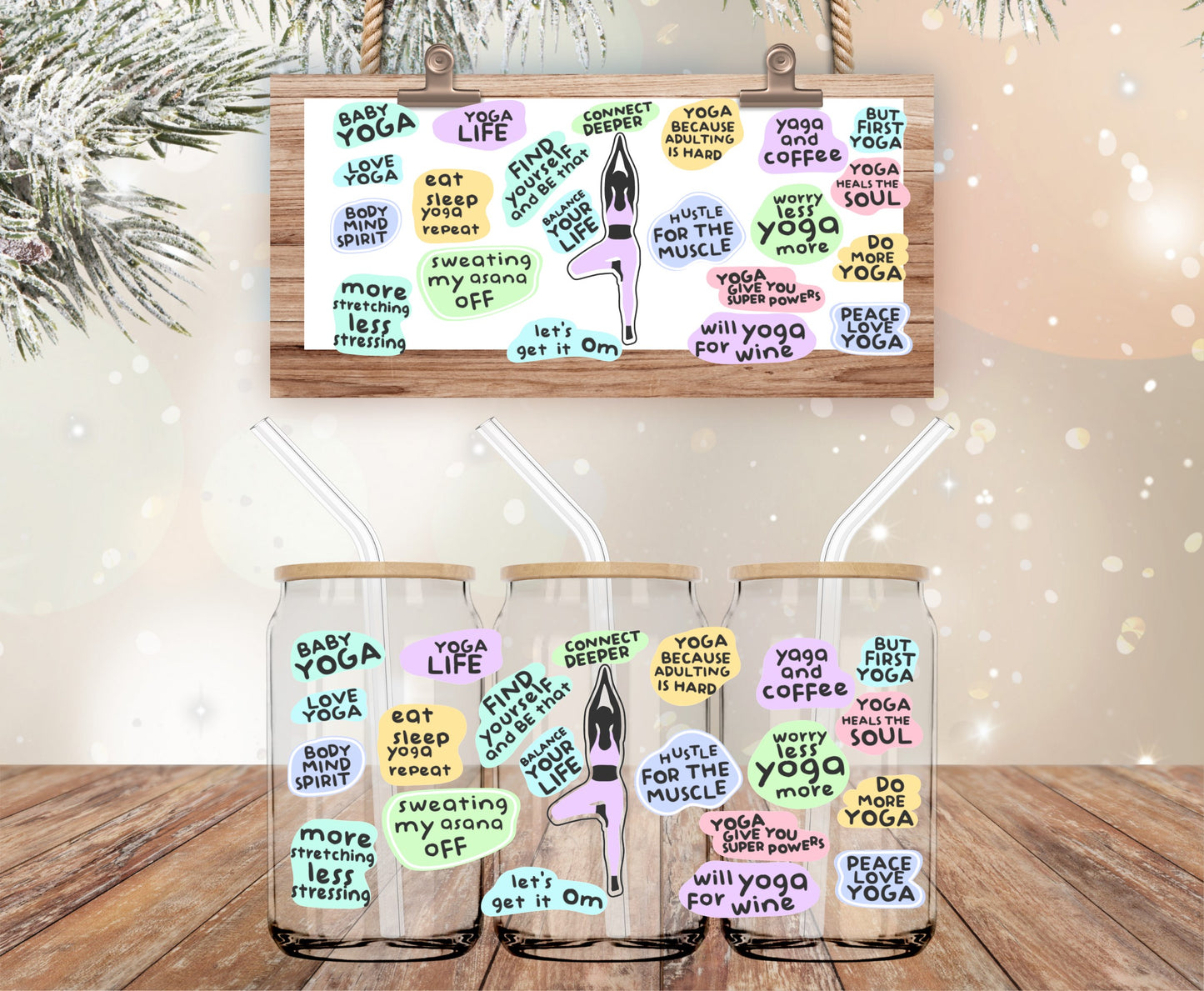 Yoga quotes libbey wrap