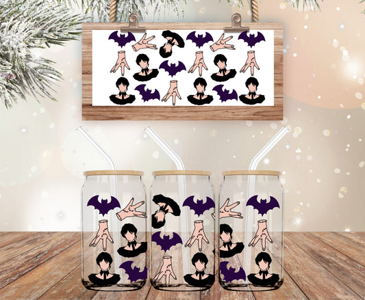 Halloween libbey vinyl wrap