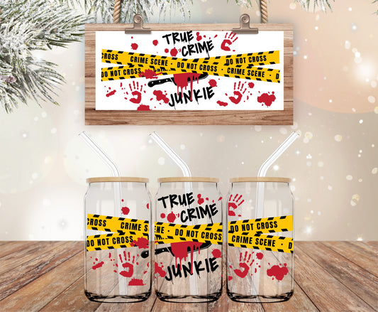 True crime junkie libbey vinyl wrap