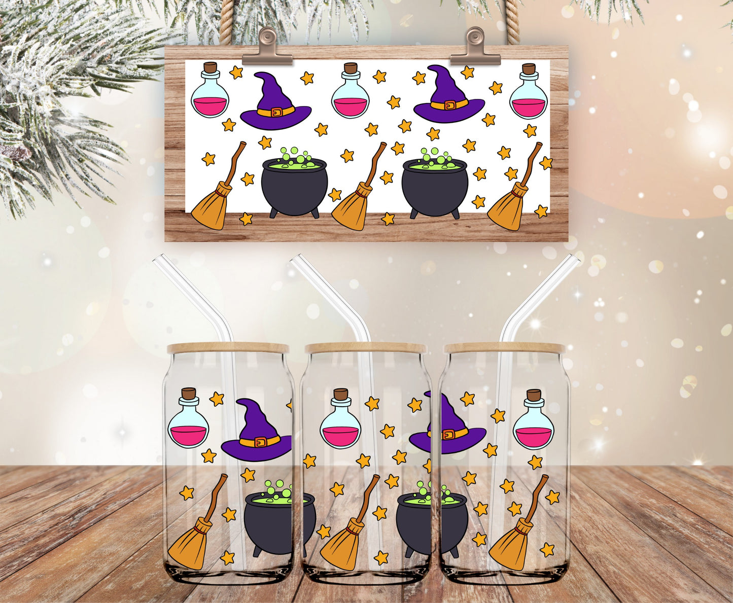 Witch brew vinyl libbey wrap