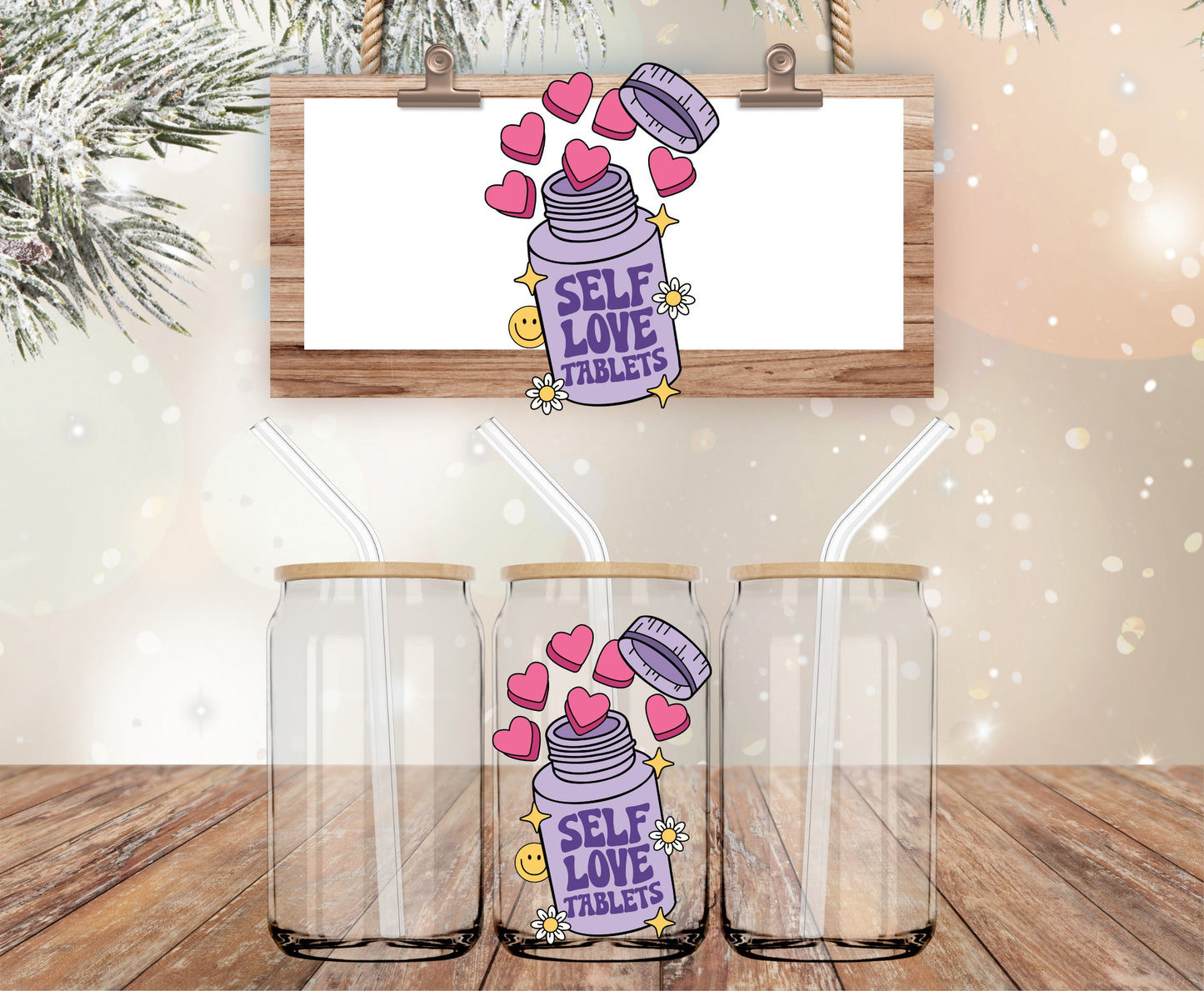 Self love vinyl decal