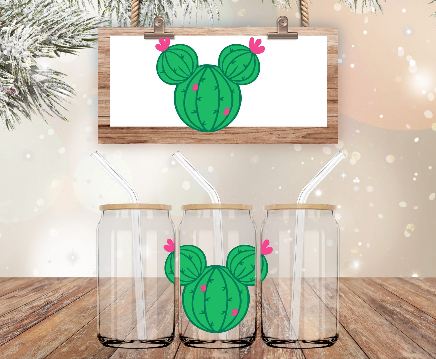 Cactus decal