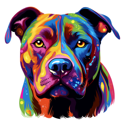 Neon Dog Vinyl decal