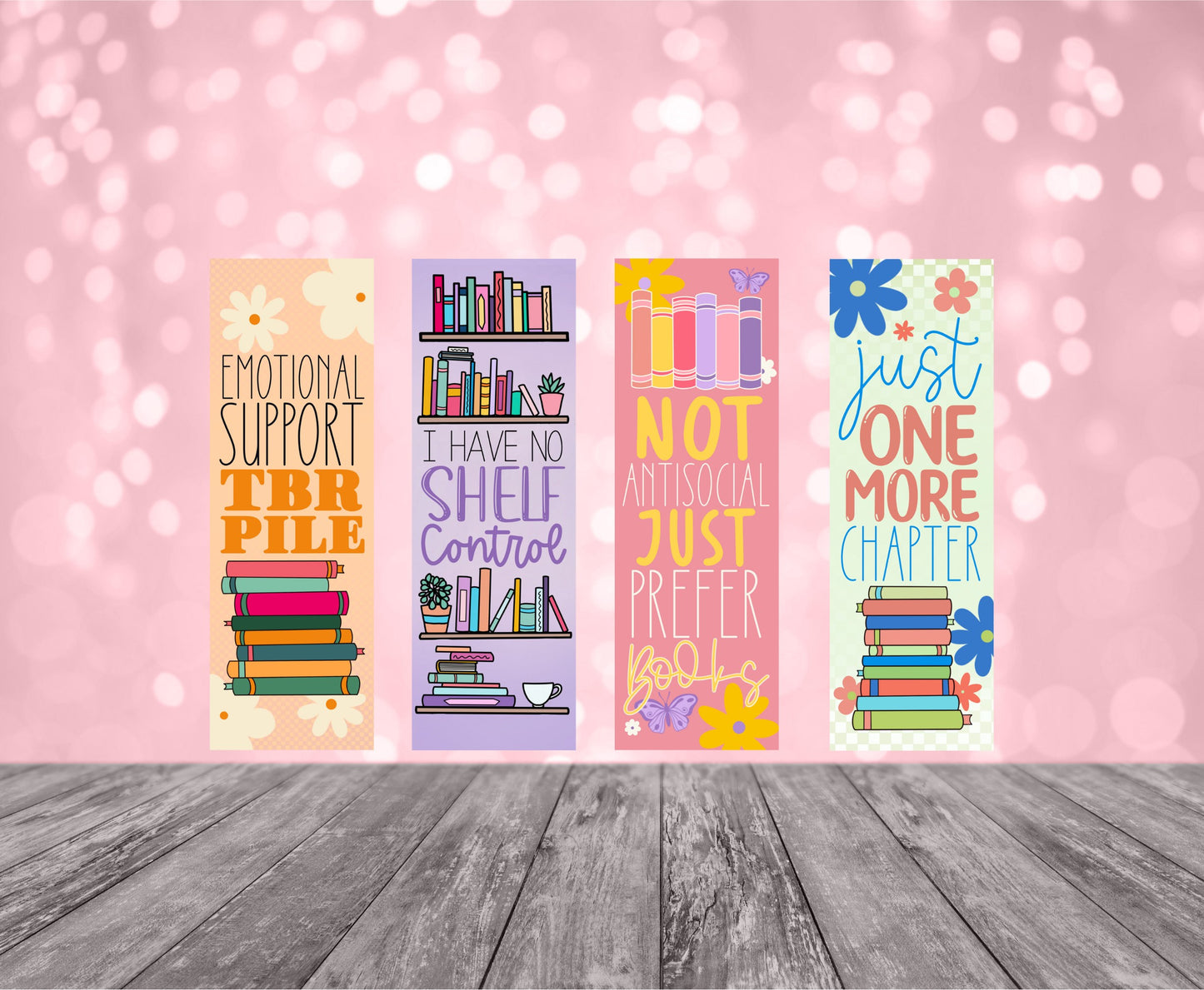 Book Quotes Bookmark Decals