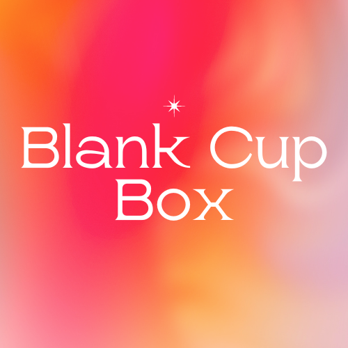 Blank Cup Box w UV bonus