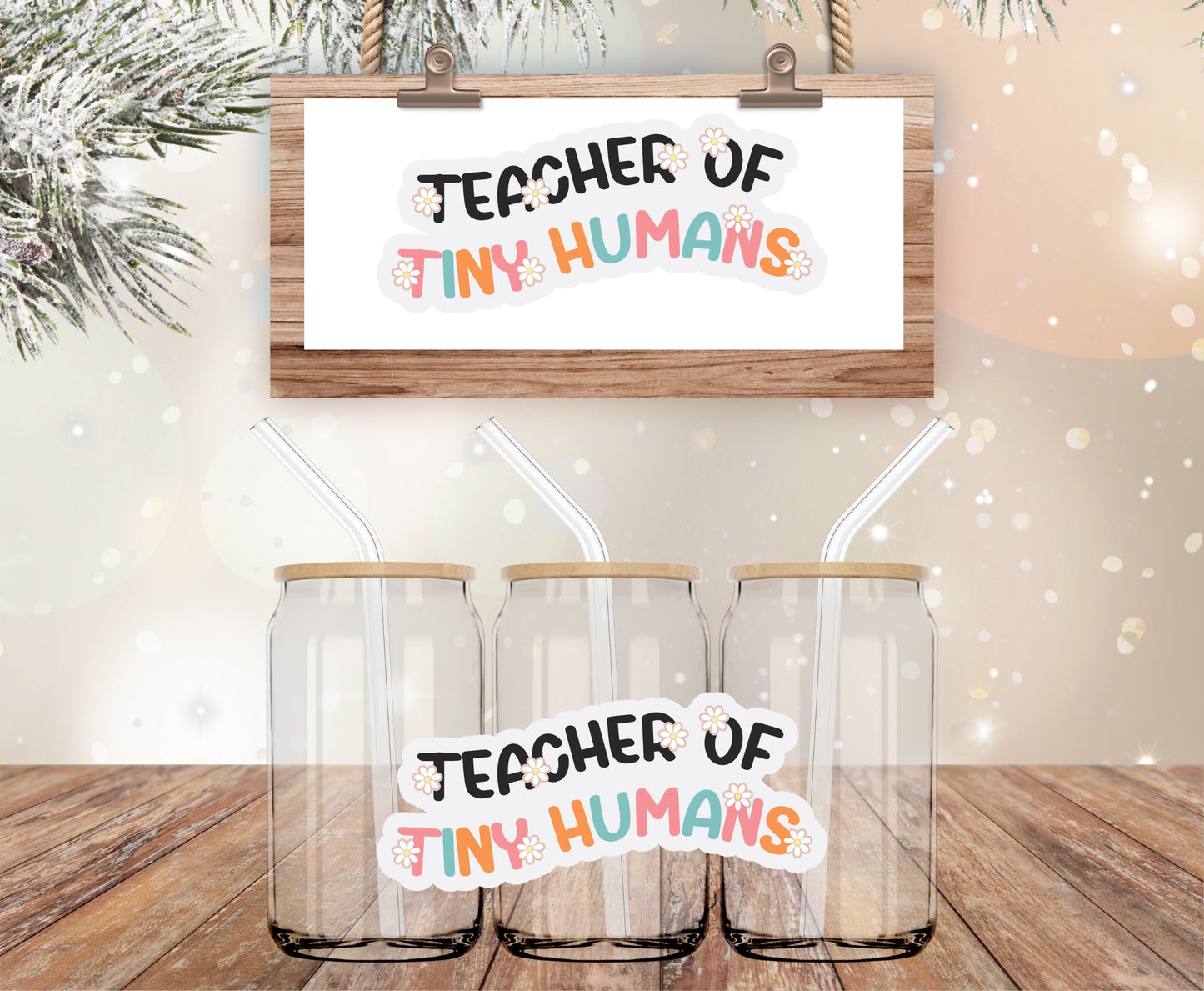 Teacher vinyl decal