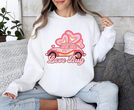 Love bug clothing sublimation transfer print