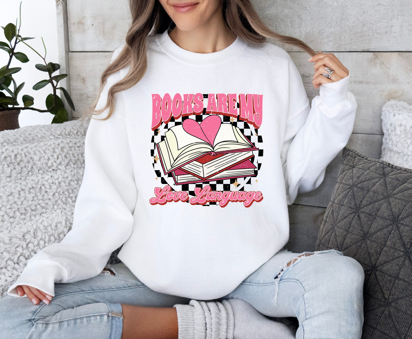 Books are my Love Language sublimation print