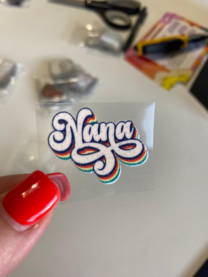 Nana UV keychain transfer