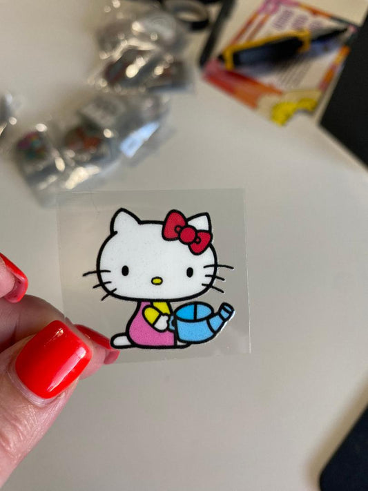 Kitty UV keychain transfer