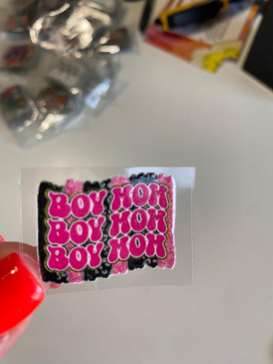 Boy Mom UV keychain transfer