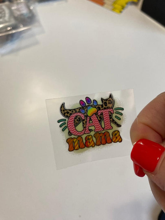 Cat Mama UV keychain transfer