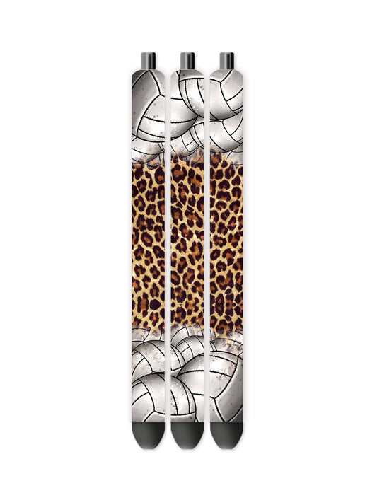 Cheetah and volleyball pen wrap