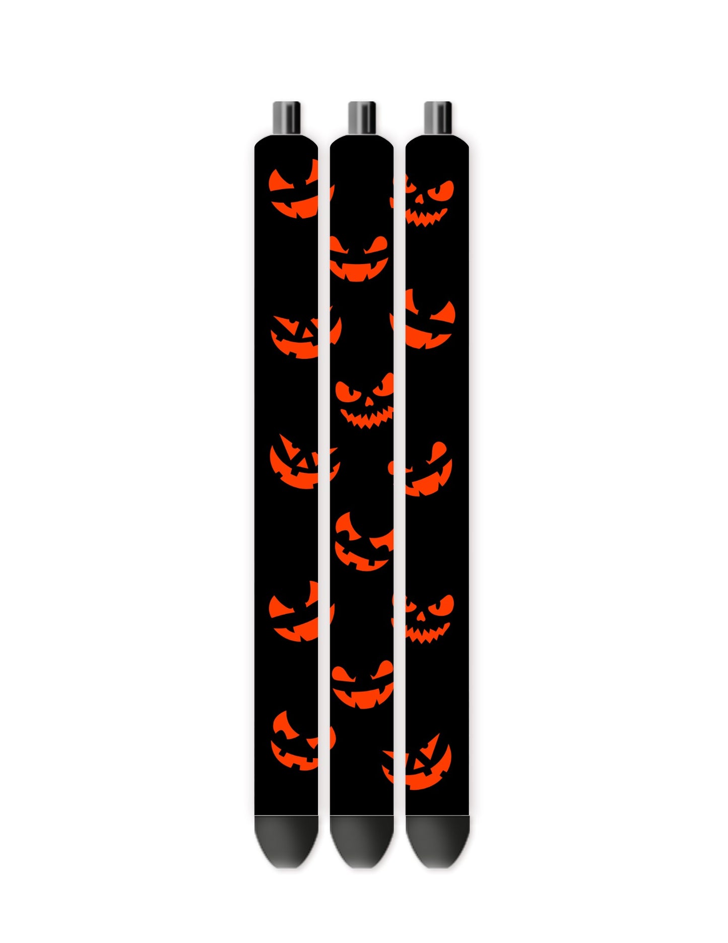 Spooky faces Halloween pen wrap