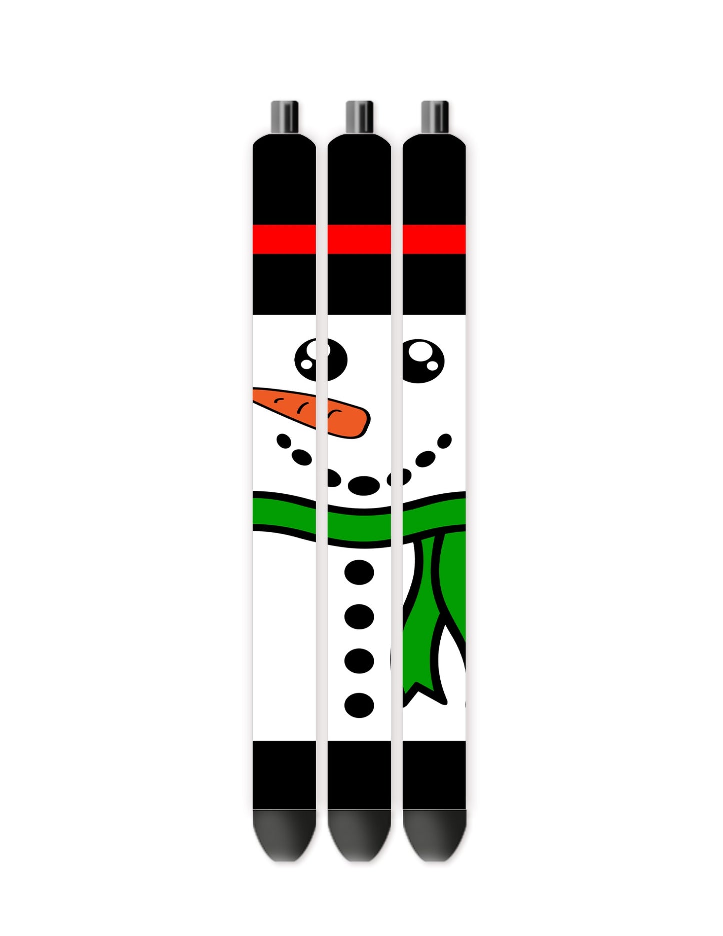 Snowman pen wrap