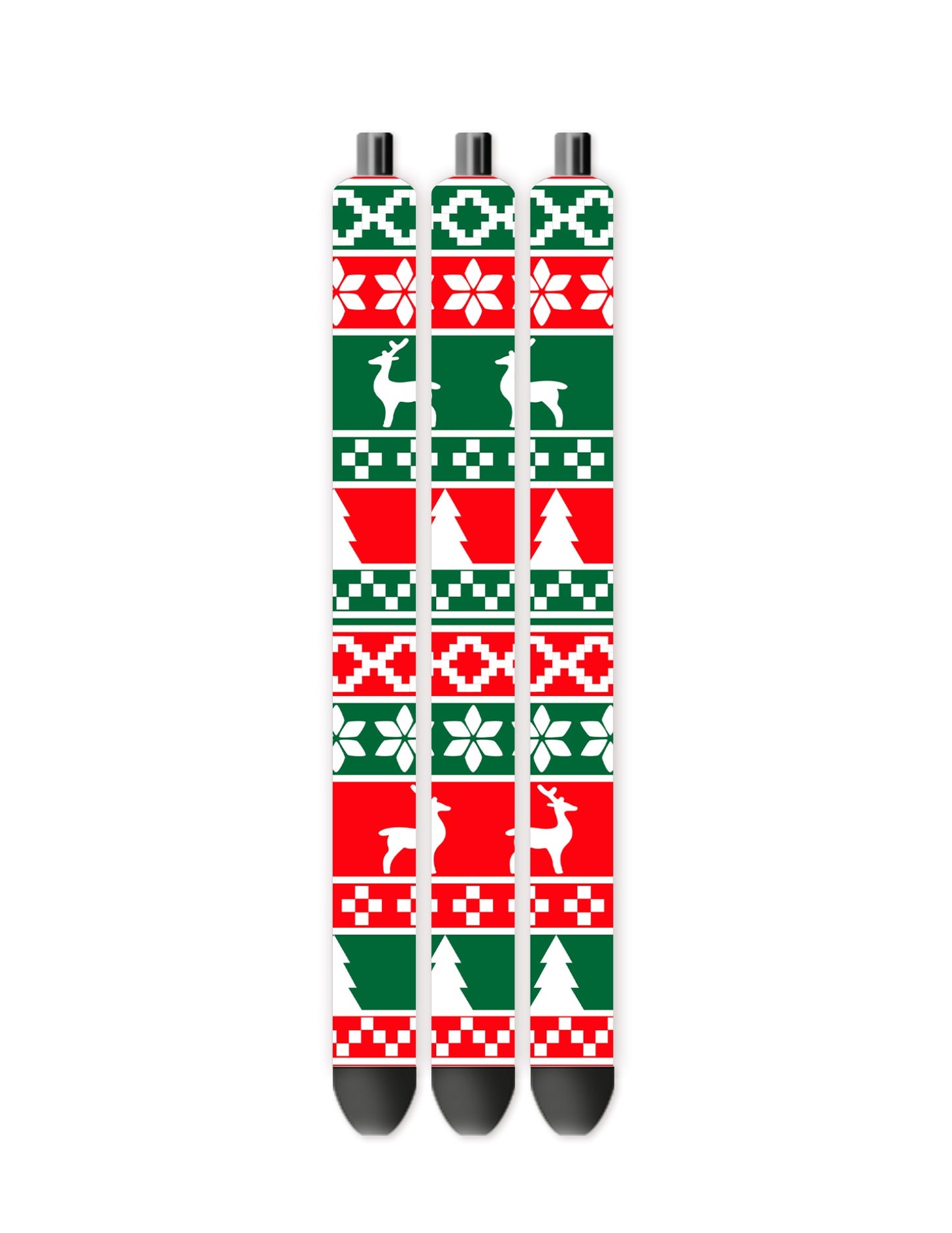 Sweater pattern Christmas pen wrap