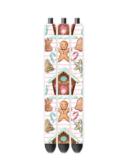 Gingerbread pen wrap