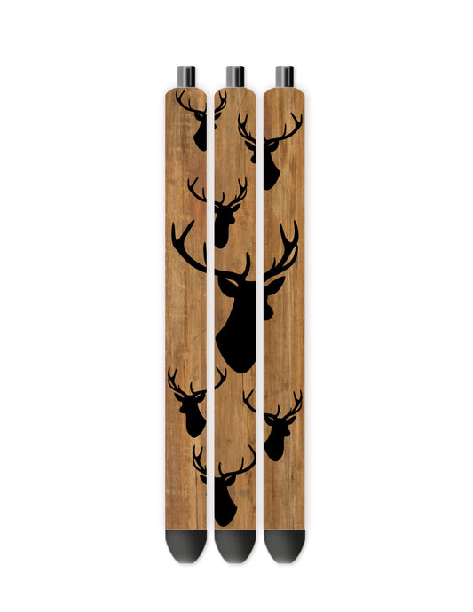 Deer wood color pen wrap