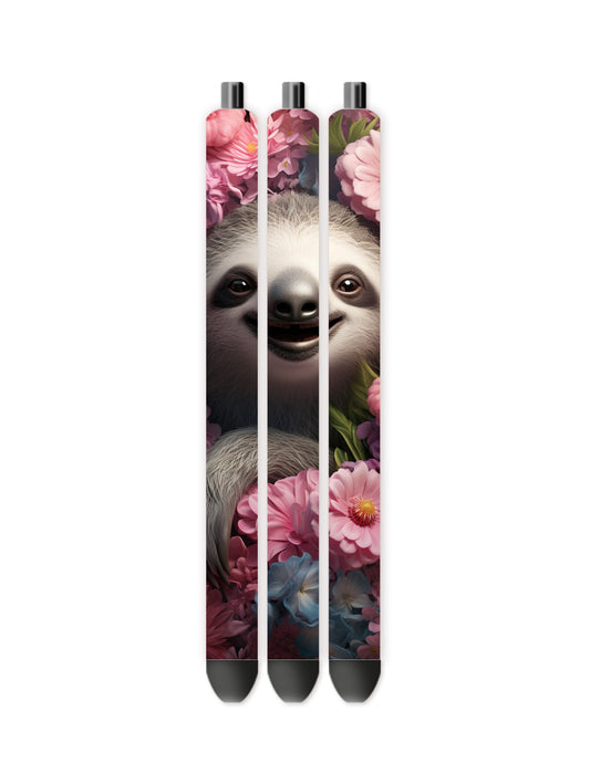 Sloth pen wrap