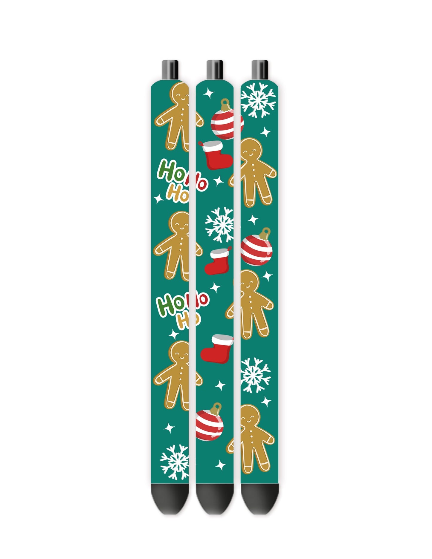 Christmas theme pen wrap