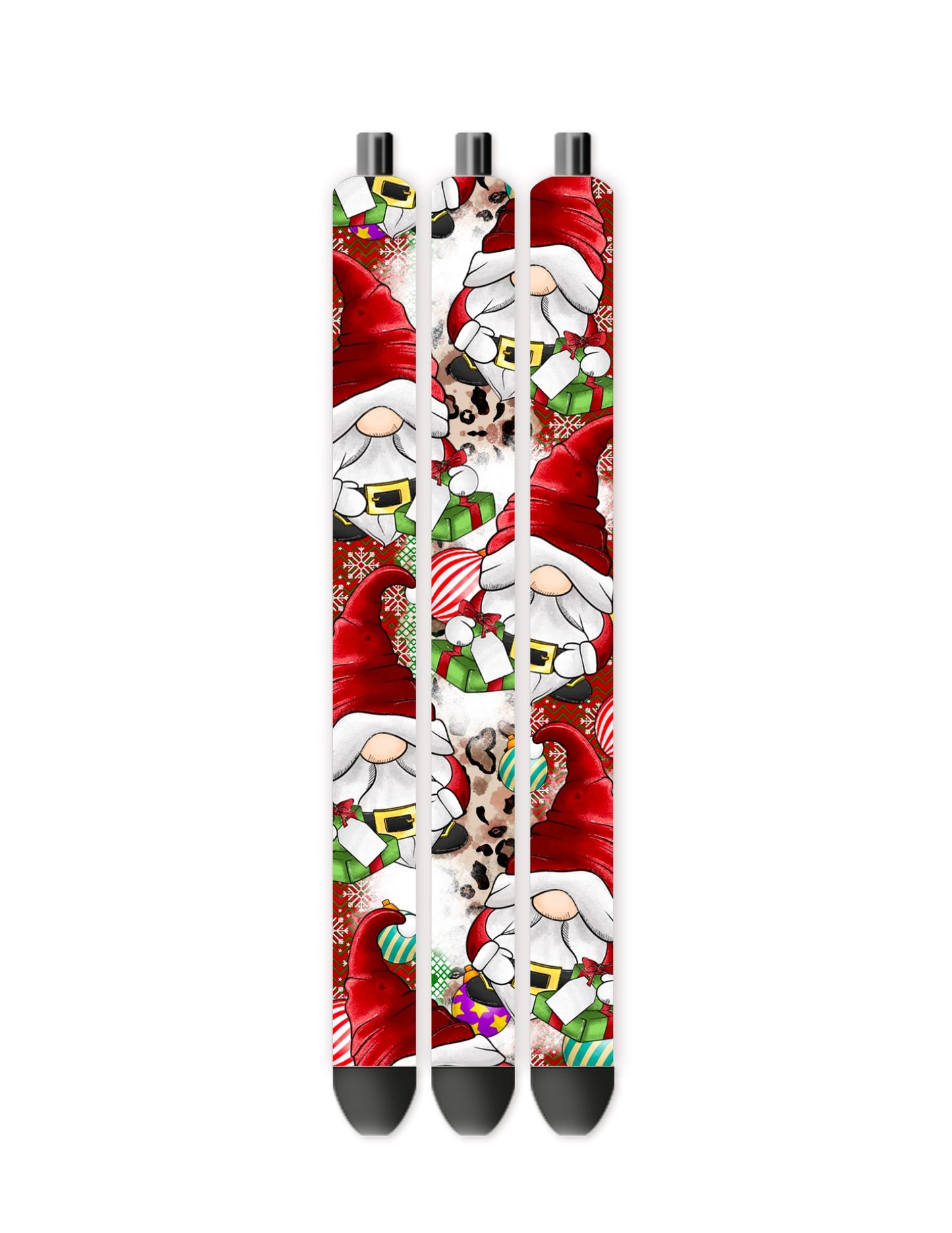 Santa gnomes pen wrap