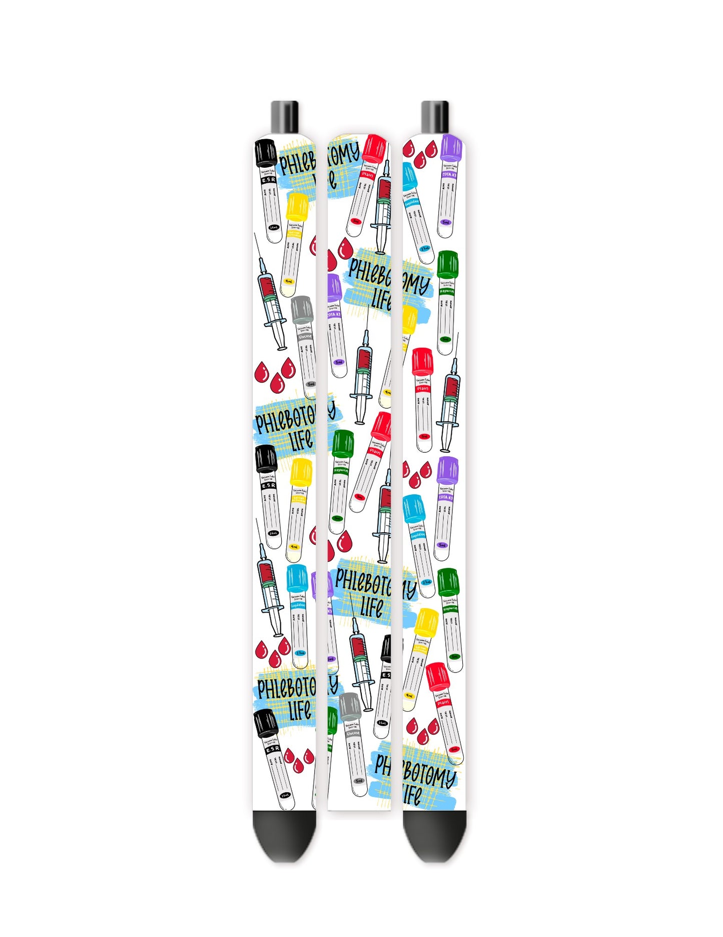 Phlebotomy pen wrap