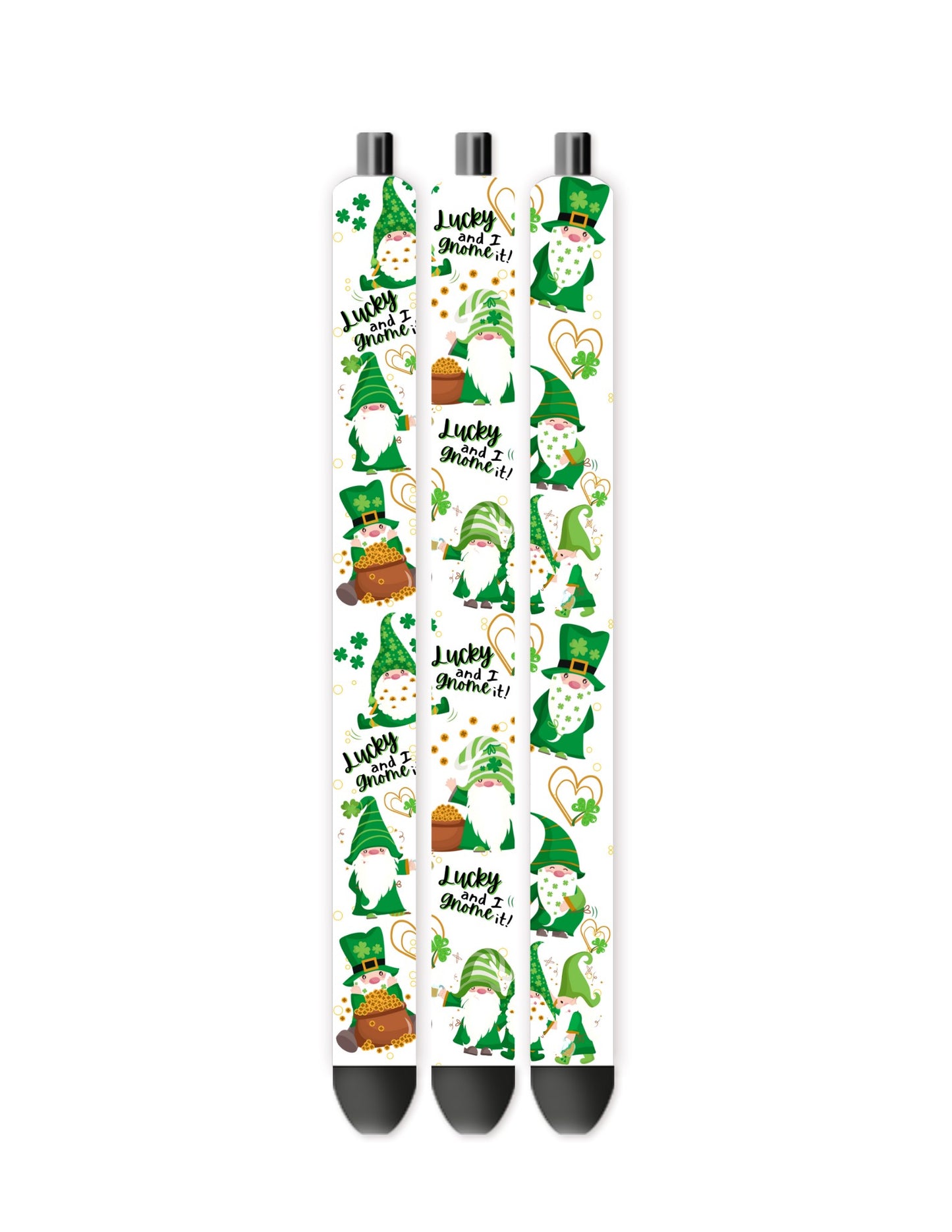 Irish gnomes pen wrap