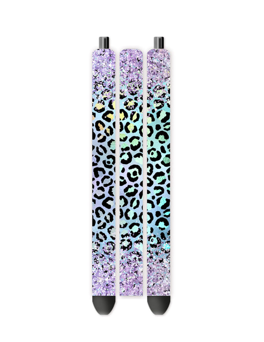 Pastel Cheetah vinyl pen wrap