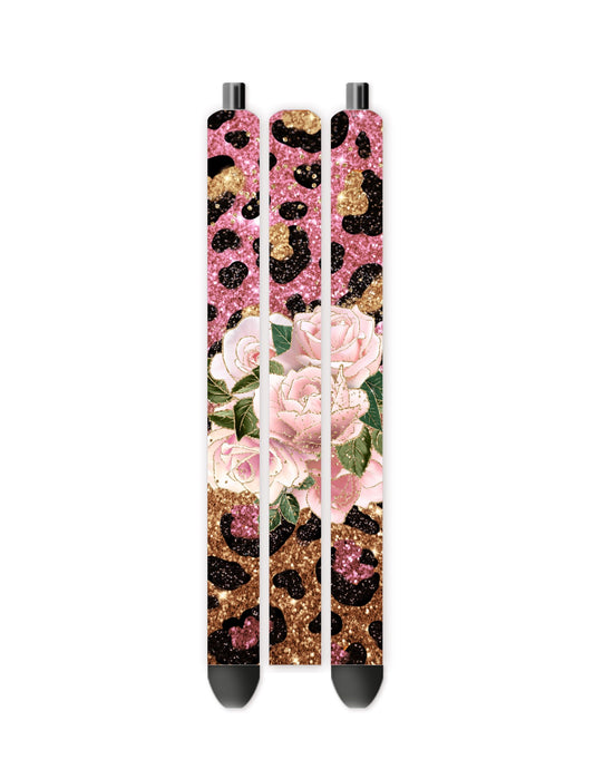 Rose pink vinyl pen wrap