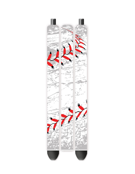 Baseball vinyl pen wrap