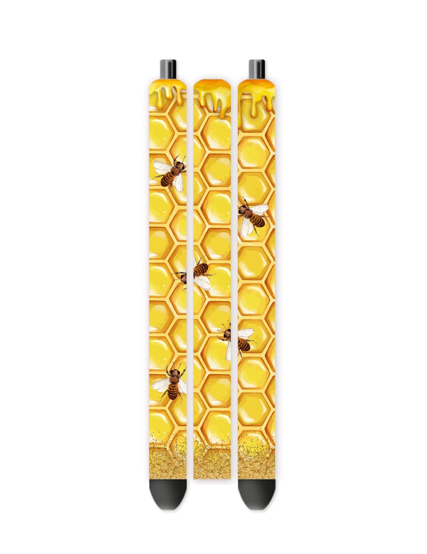 Bee hive vinyl pen wrap