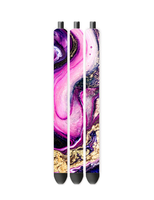 Galaxy purple pen wrap