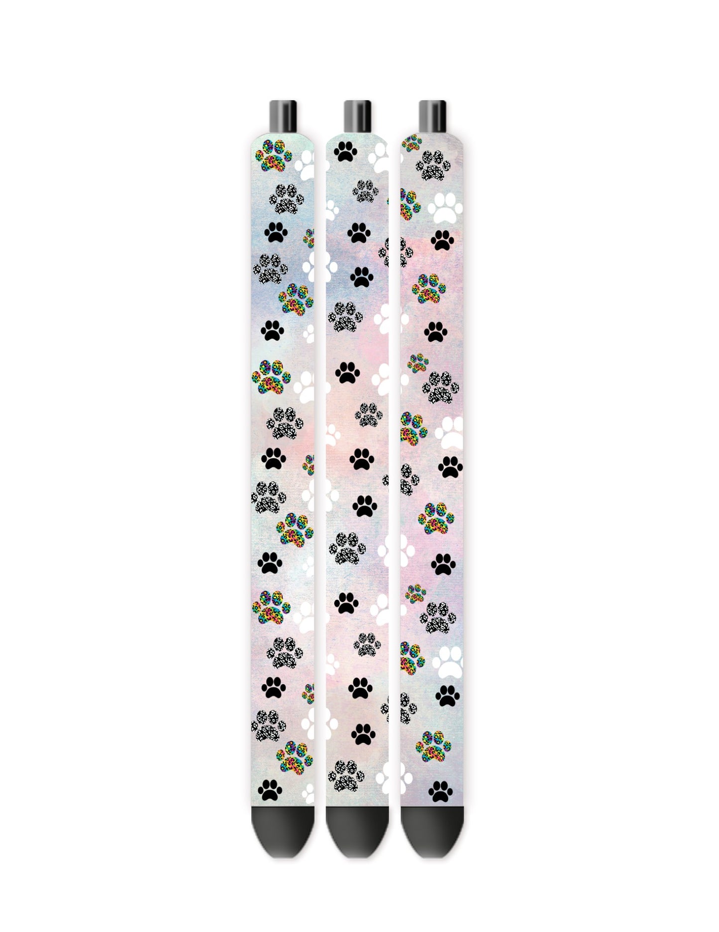 Paw print pen wrap