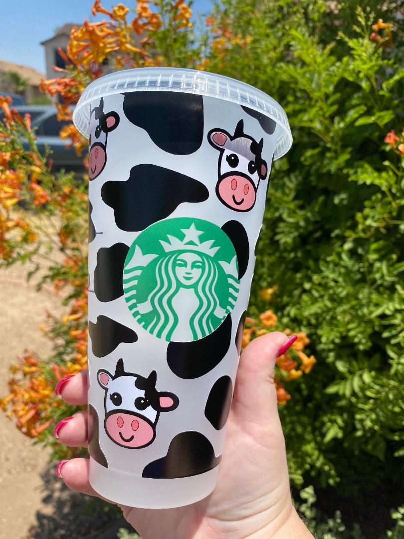 Starbucks cow cup