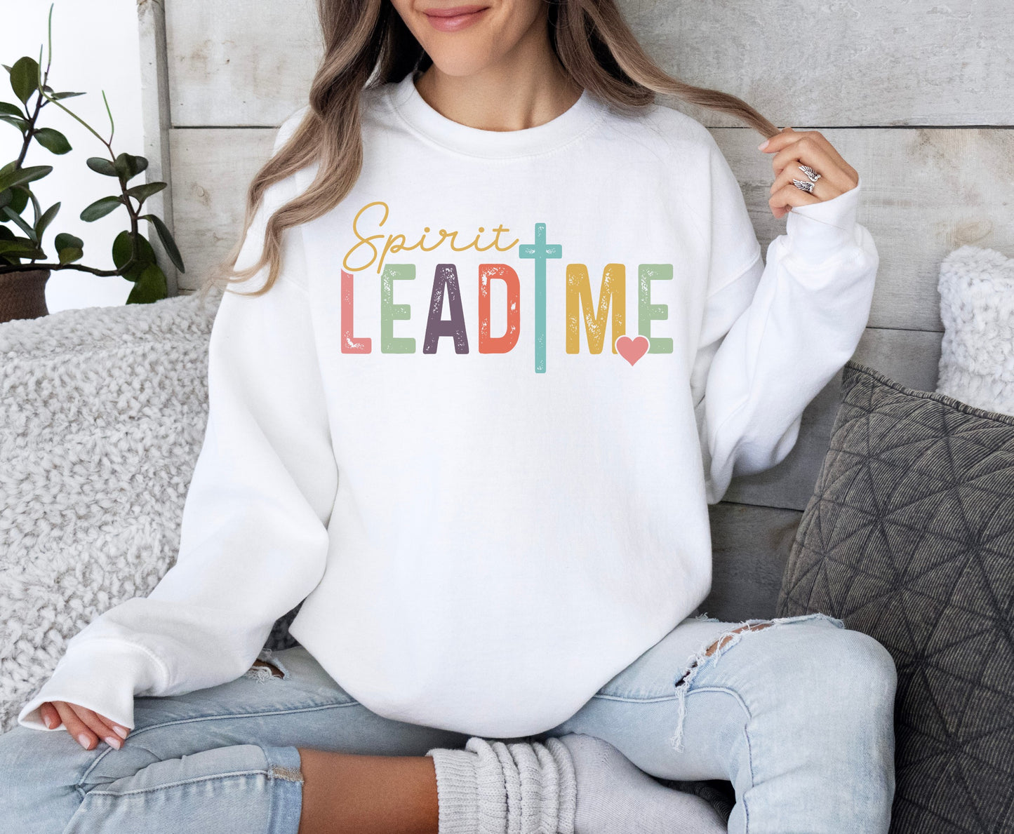 Spirit Lead Me sublimation tee shirt transfer