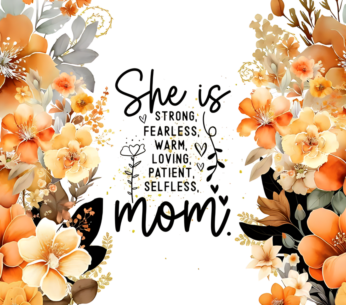 mom sublimation tumbler transfer print