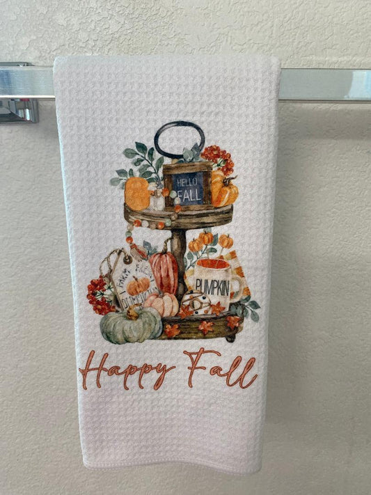 Happy Fall Kitchen towel