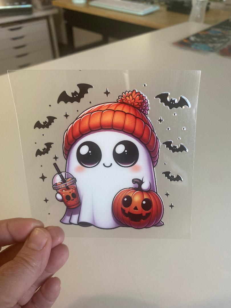 Cute Ghostie UV 4 inch