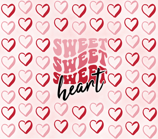 Sweet heart Valentine 20oz vinyl wrap