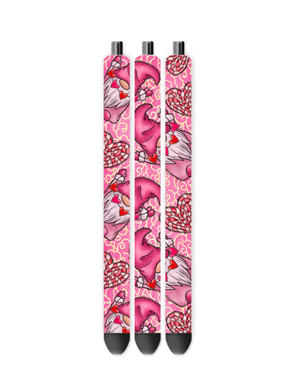 Gnomes Valentine pen wrap