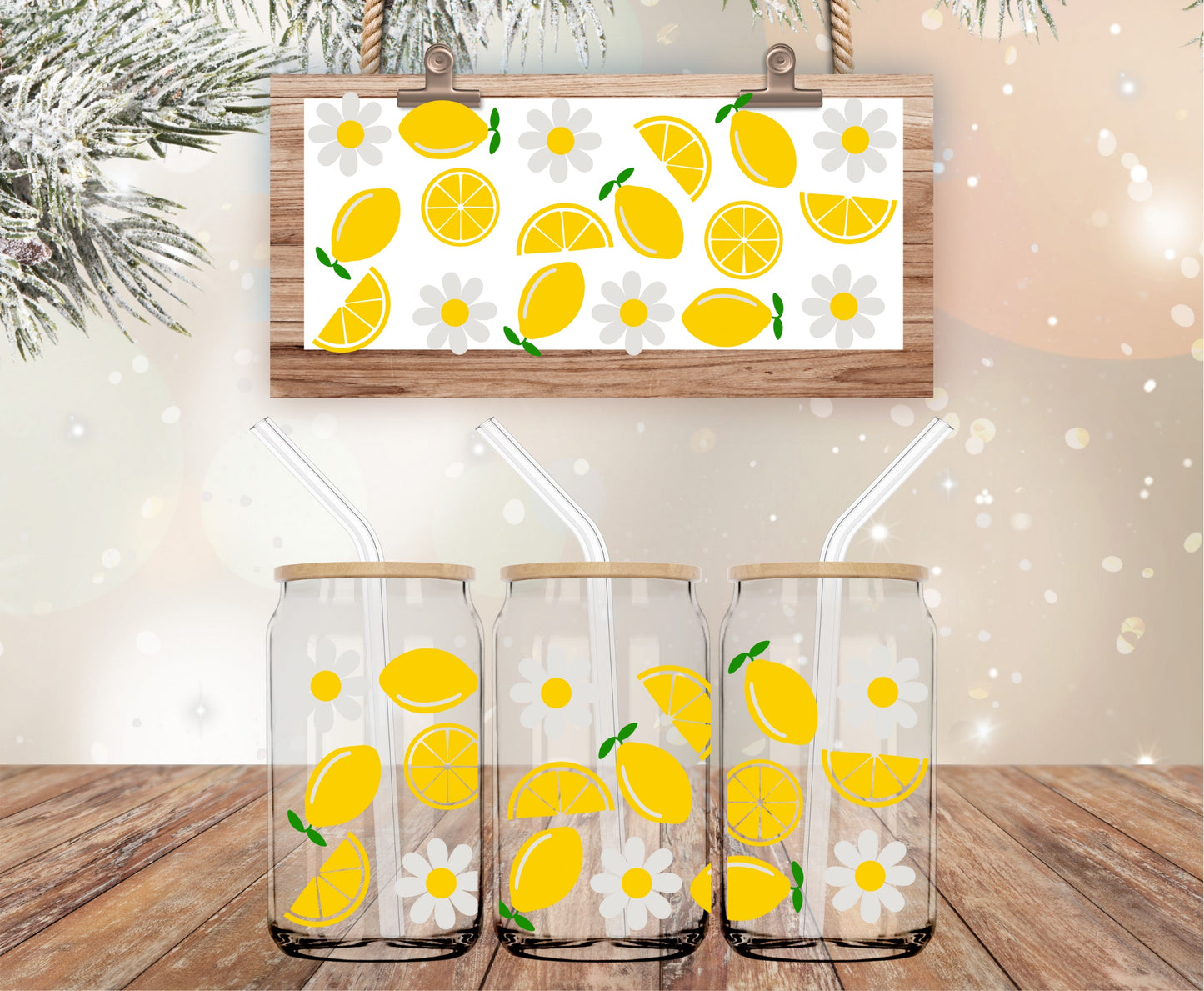 Lemon summer Libbey wrap