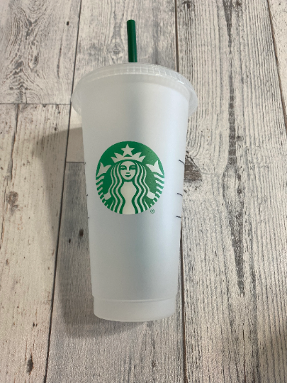 Starbucks 24oz blank cold cups *** PACK OF 5***