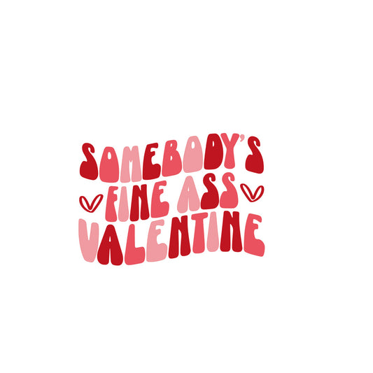 Valentine sublimation transfer print